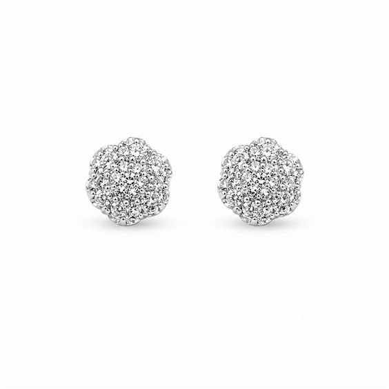 Earrings Davite & Delucchi Woman in White Gold Diamante 0.58 Ct BB 009261 - BB 009261